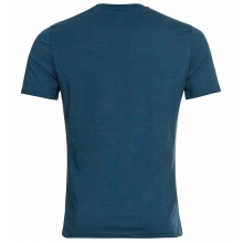 Odlo Wander-/Freizeit Tshirt Crew Neck Nikko mit Waldprint (50% Baumwolle, 50% Polyester) blaugrün Herren